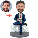 Poupée Bobblehead Bobblehead du Boss Boss masculin personnalisé