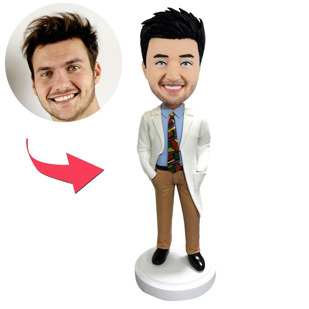 Docteur de mâles personnalisé Bobbleheads comme cadeau