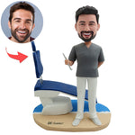 Cadeau personnalisé Dentisit Bobblehead personnalisé