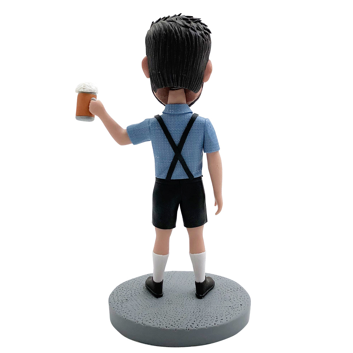 Boire de la bière Happy Bobblehead personnalisé