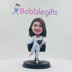 Bobblehead BOSS féminin personnalisé - CADEAU DU JOUR DU BOSS