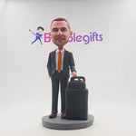 Bobblehead personnalisé pour bbusiness Trip Boss