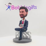 Poupée Bobblehead Bobblehead du Boss Boss masculin personnalisé