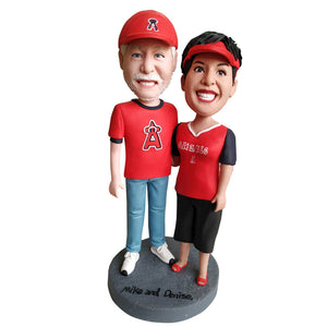 Fully Customized Bobblehead - 2 Persons - BobbleGifts