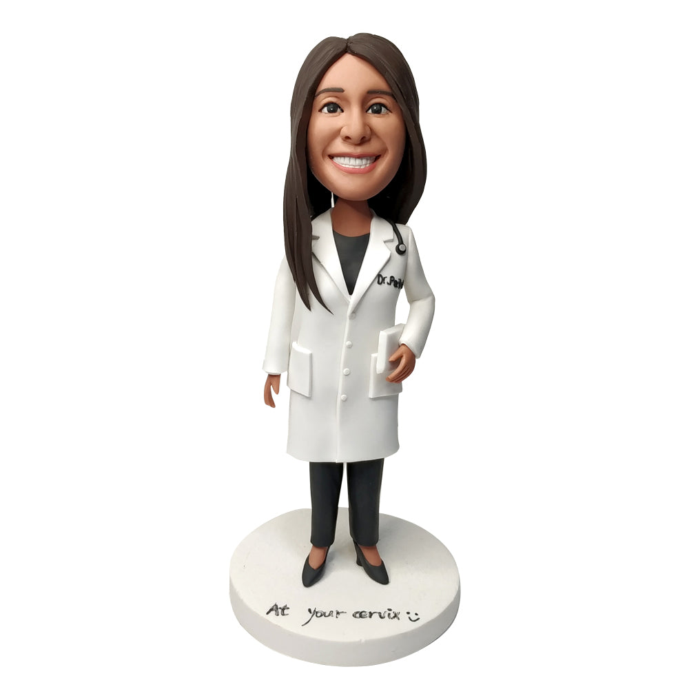 Female Doctor Bobblehead Doll - BobbleGifts