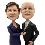 Bobblehead anniversaire des parents