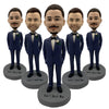 Doupées Bobblehead de mariage de mariage personnalisé