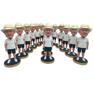 50 cadeaux en gros poupées de bobblehead personnalisées