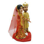 Poupée de couple de mariage indien Bobblehead