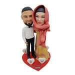 Couple de mariage indien Bobblehead Dolls