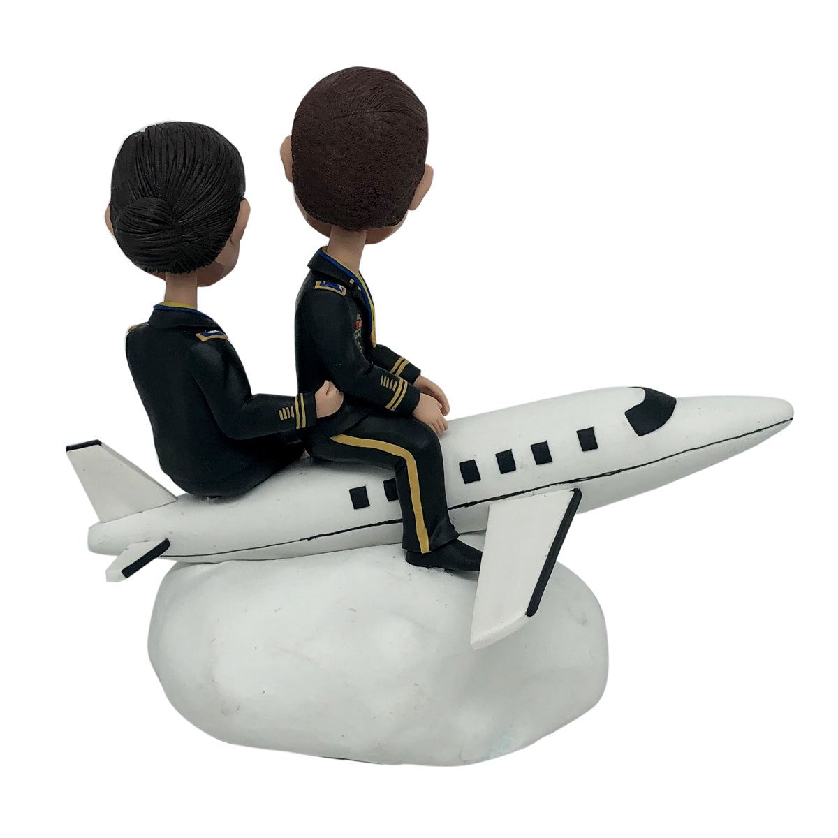 Poupée de bobblehead à couple pilote personnalisé