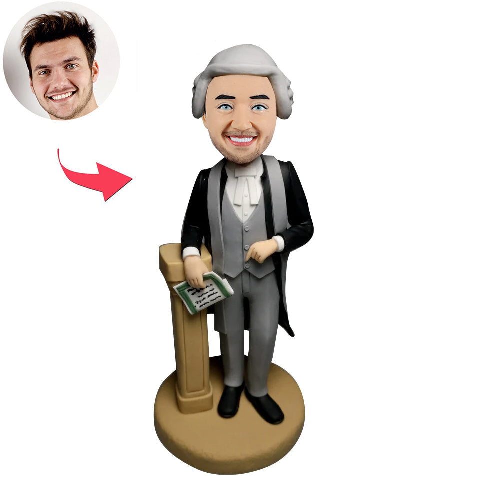 Judge Custom Bobblehead Doll