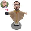 Poupée Bobblehead prêtre personnalisée