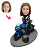 Cadeau de bobblehead personnalisé pour les coureurs féminines