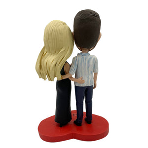 Couples personnalisés Figures de tête Bobble