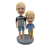 Bobblehead personnalisé pour les frères