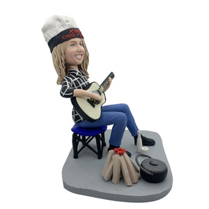 Poupée Bobblehead Gitar Gitar personnalisée