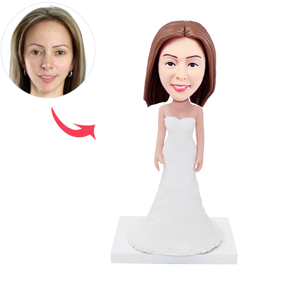 Bride Custom Wedding Bobblehead - BobbleGifts