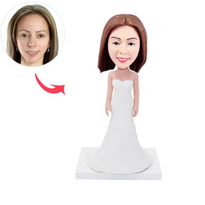 100% Fully Customized Bobblehead for Bride/Bridesmaid