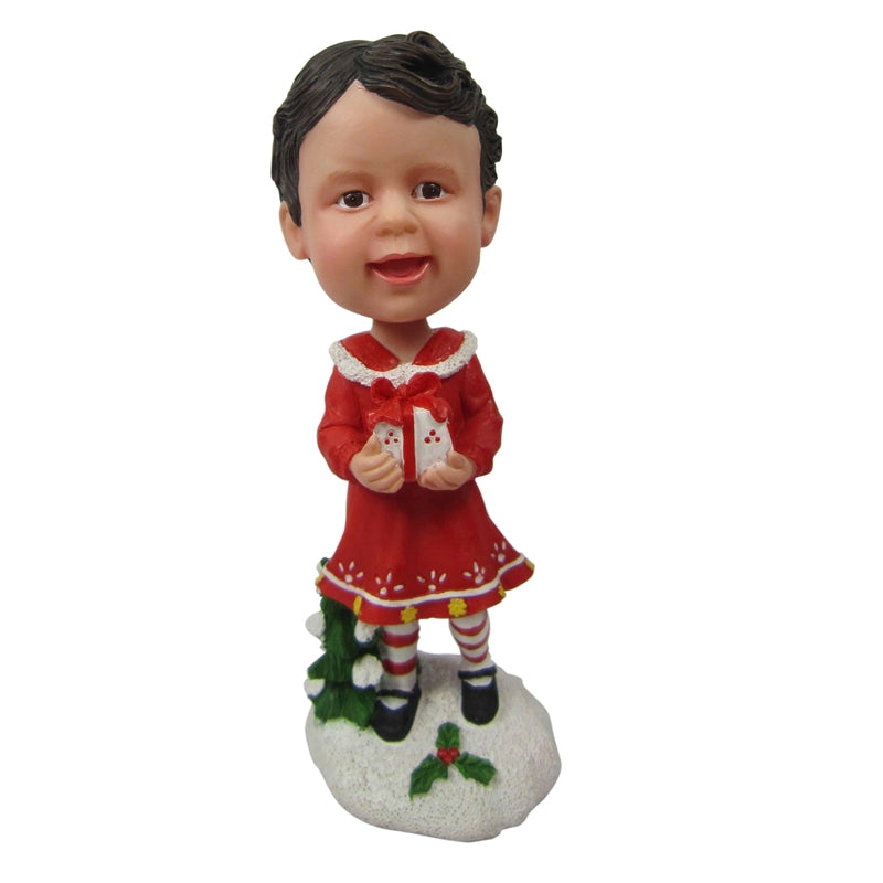 Custom Kids Christmas Bobblehead - BobbleGifts