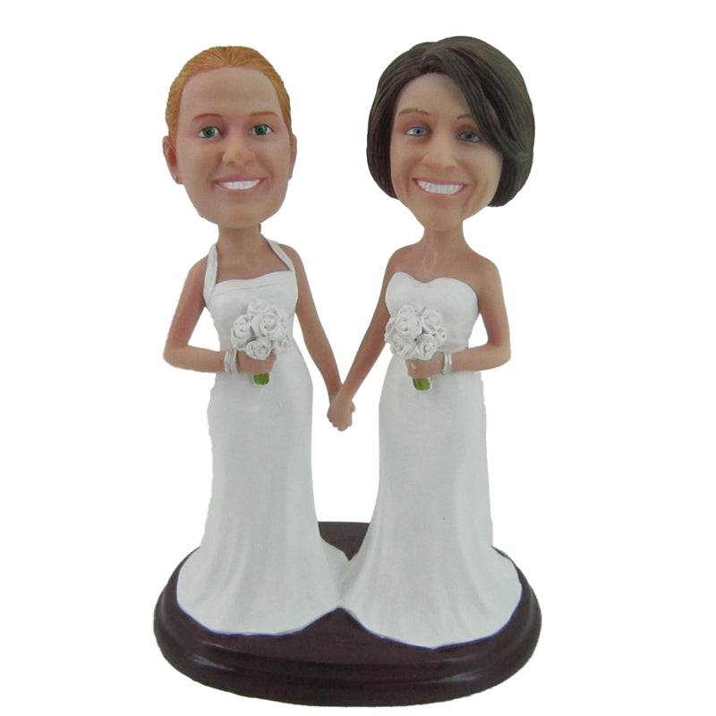 Custom Wedding Bridesmaid Bobbleheads - BobbleGifts