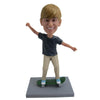 Skateboard Boy Custom Bobblehead - BobbleGifts