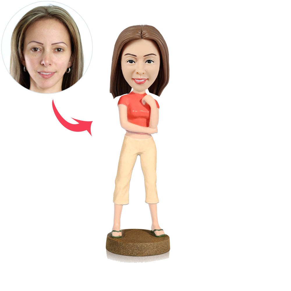 Personalized Custom Woman Bobblehead - BobbleGifts