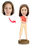 Personalized Custom Woman Bobblehead - BobbleGifts