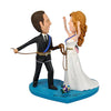 Couple de mariage drôle Bobbleheads personnalisés personnalisés