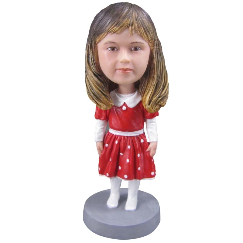 Fully Customizable Single Bobblehead for Kid