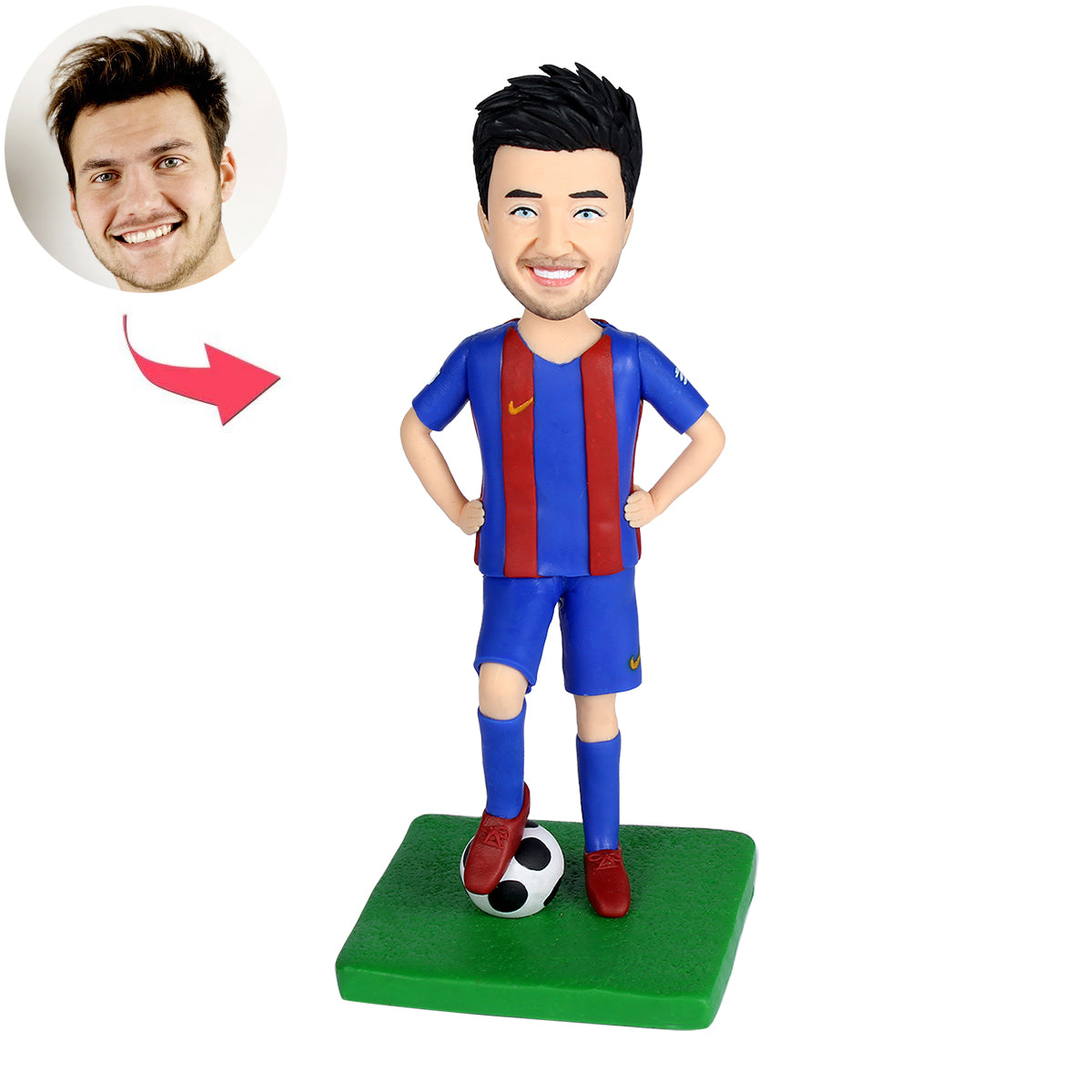 Joueur de football personnalisé Bobbleheads