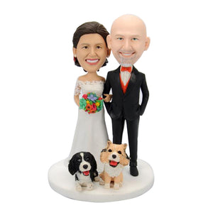 Couple d'anniversaire personnalisé Bobblehead