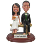 Custom Wedding Cake Topper Bobbleheads - BobbleGifts