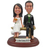 Custom Wedding Cake Topper Bobbleheads - BobbleGifts