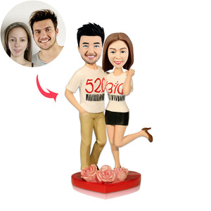 Custom Couple Bobble Head Doll - BobbleGifts