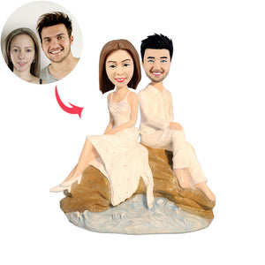 Custom Couple Honeymoon Bobbleheads - BobbleGifts