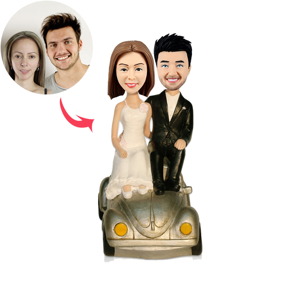 Custom Wedding Couple Bobblehead - BobbleGifts