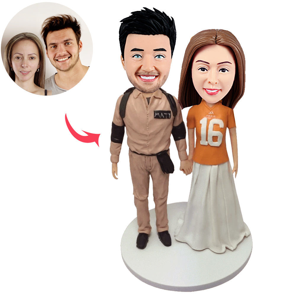 Personalised Couple Custom Bobblehead - BobbleGifts