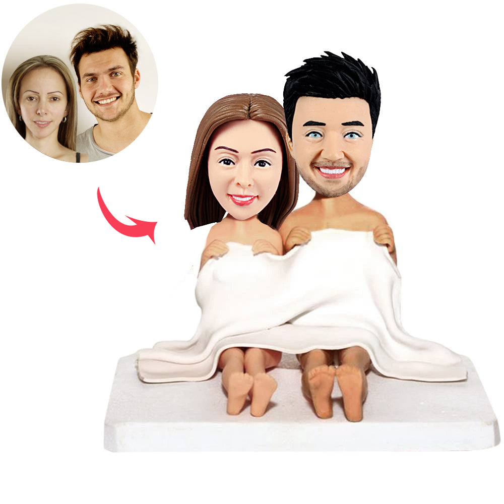 Custom Honeymoon Couple Bobblehead - BobbleGifts