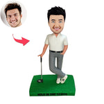 Poupée Bobblehead de golf personnalisée