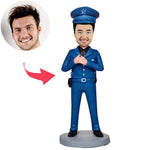 Officier de police de Bobblehead personnalisé