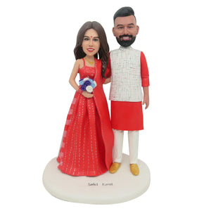 Coup de mariage indien Custom Bobblehead