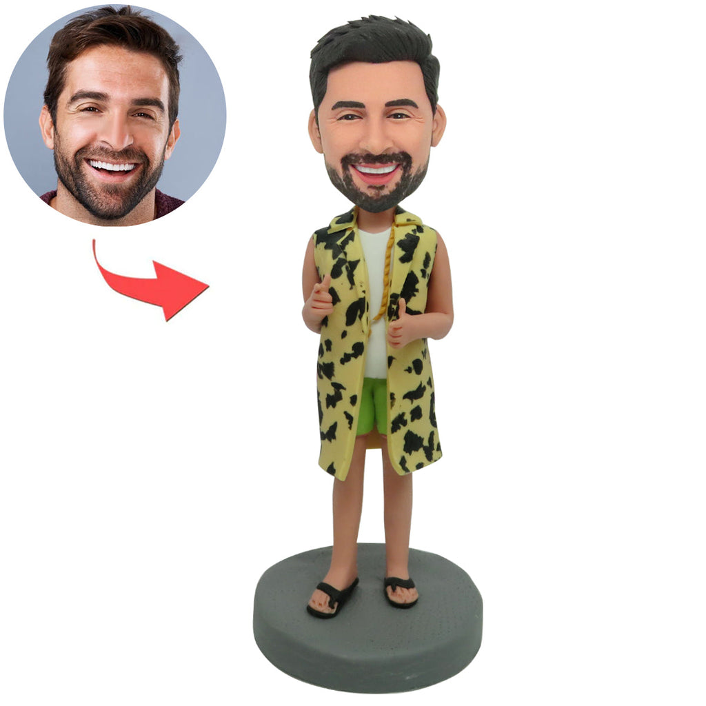 Poupée Bobblehead homme décontracté personnalisée