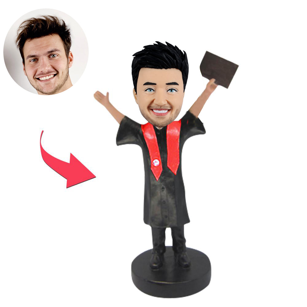 Graduation Bobbleheads Craft - BobbleGifts