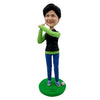 Poupée bobblehead pour jouer au golf