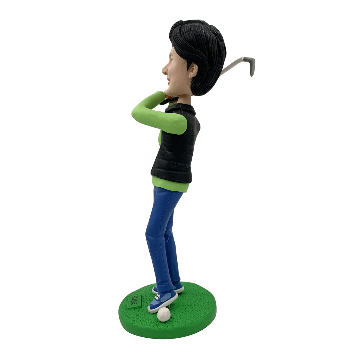 Poupée bobblehead pour jouer au golf