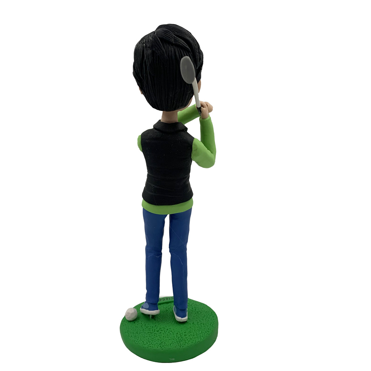 Poupée bobblehead pour jouer au golf