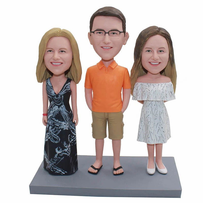 Personalized Family Bobbleheads From Photo