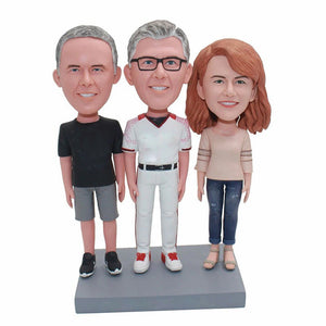 Personalized Family Bobbleheads From Photo