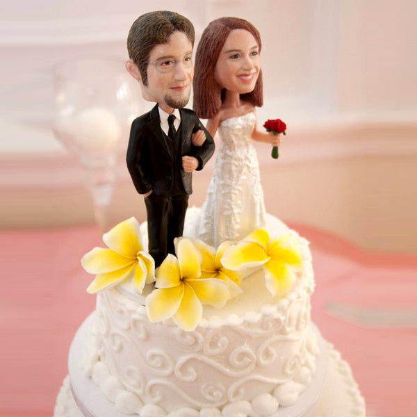 Wedding Cake Toppers Custom Bobbleheads - BobbleGifts